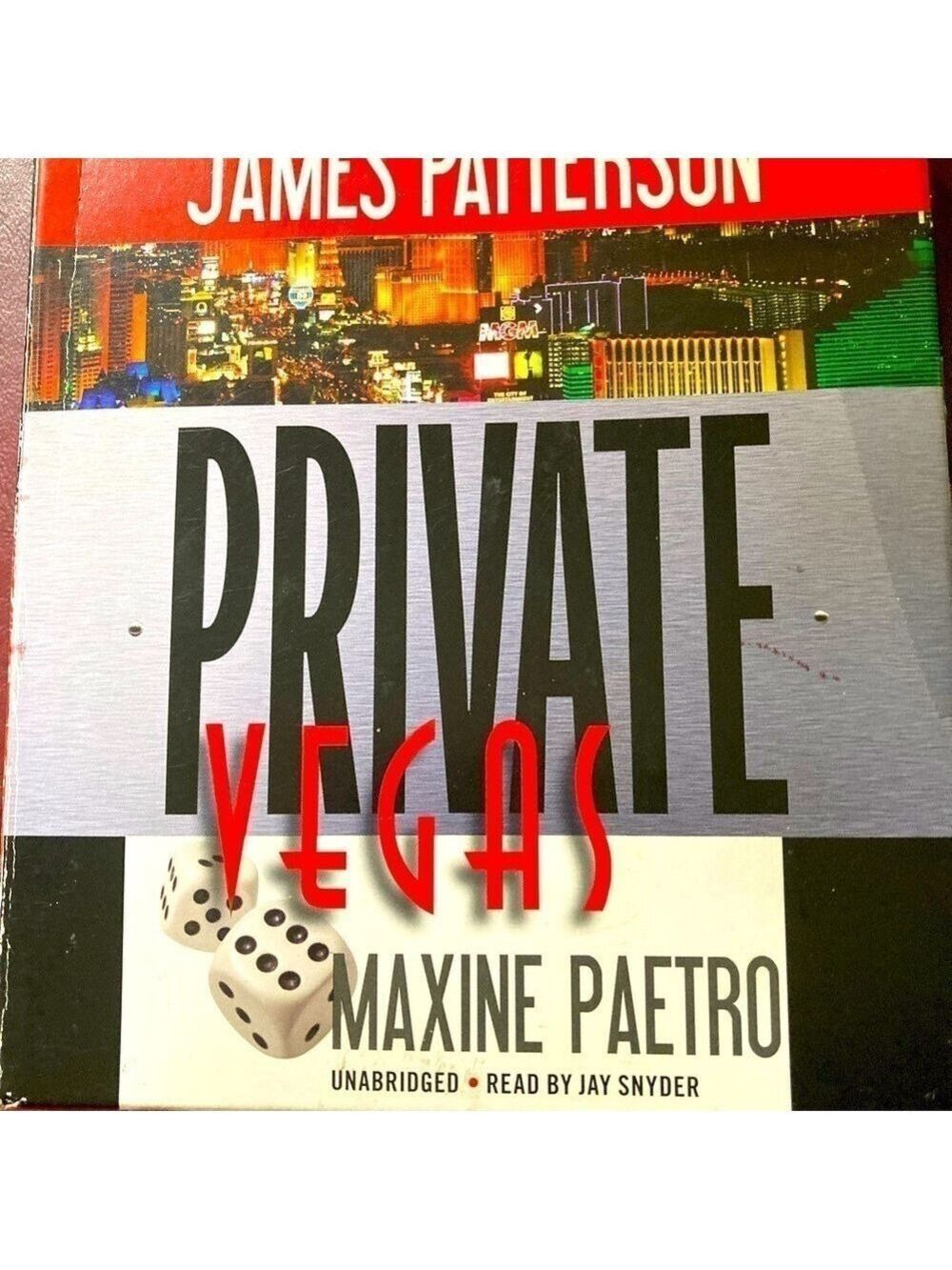 Book on tape-Private Vegas-James Patterson